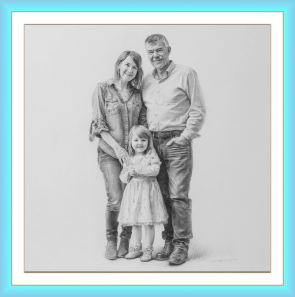 Carvão corpo inteiro - 3 pessoas